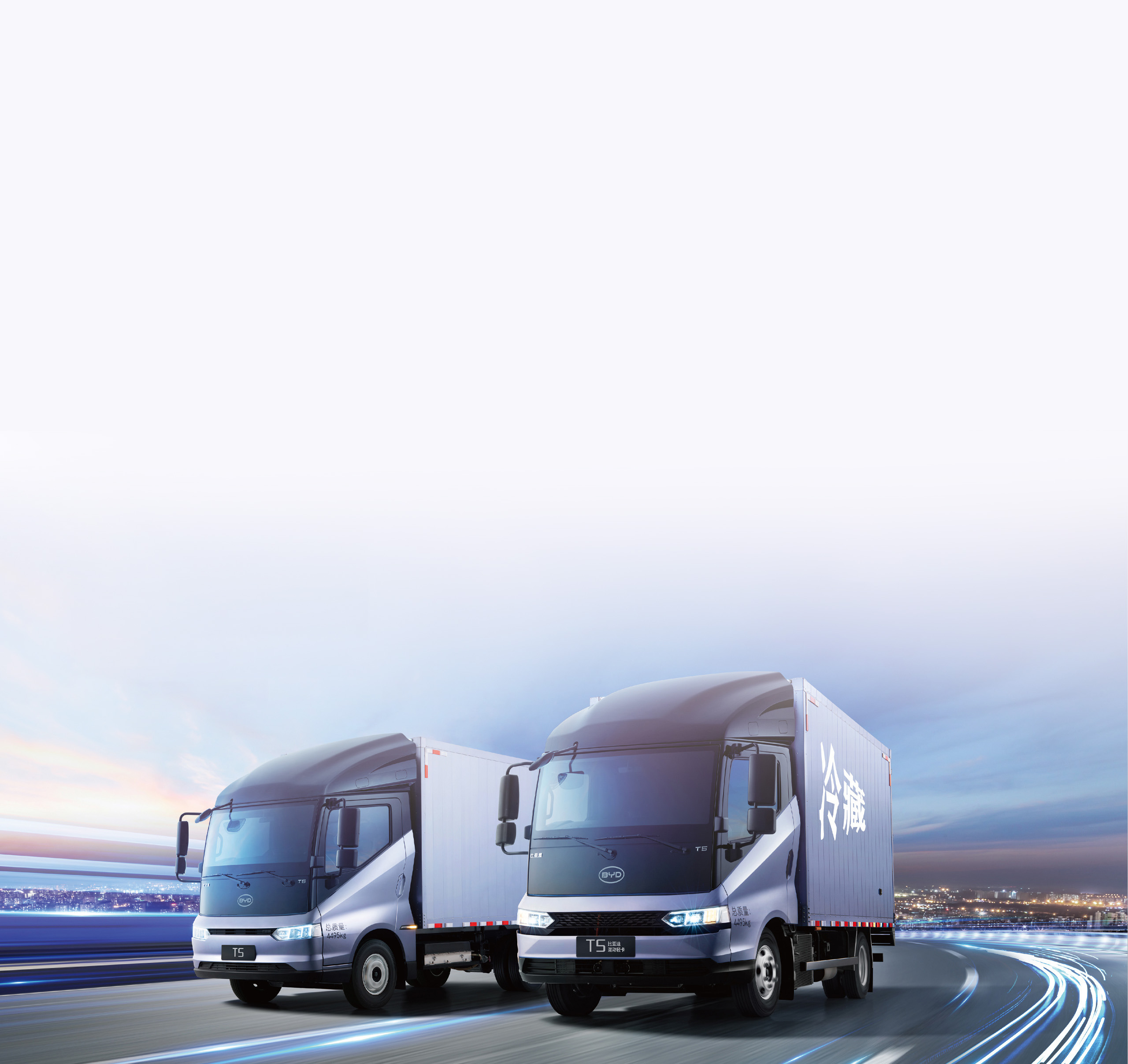 BYD commercial range